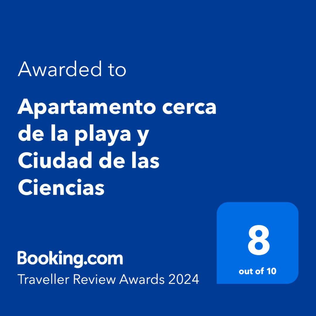 Apartamento Cerca De La Playa Y Ciudad De Las Ciencias Valencia Exterior photo